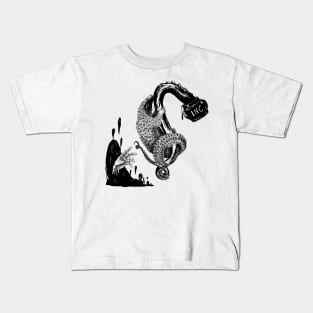 pangolin and tentacles Kids T-Shirt